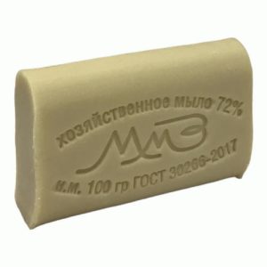 Мыло хозяйственное ГОСТ-30266-2017 100г 72%