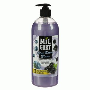 Жидкое крем-мыло Milgurt 860мл голубика и ежевика в йогурте