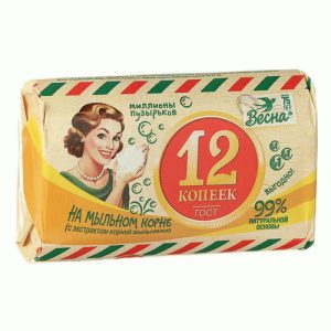 Мыло Весна 12 копеек 90г