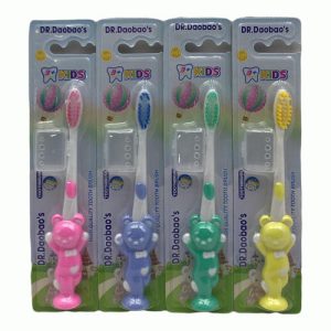 Зубная щетка детская с колпачком