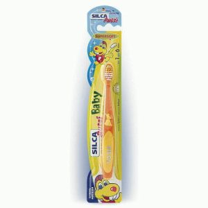Зубная щетка детская Silcamed Putzi Baby мягкая от 1 до 6 лет