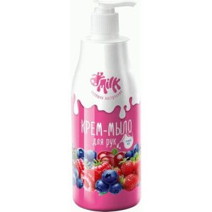 Жидкое крем-мыло Milk 500мл ягодный мусс нежность и увлажнение