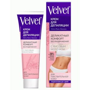 Крем депилятор Velvet 100мл для чувствительной кожи