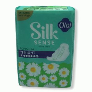 Прокладки OLA! Silk Sense Ultra Deo Night 7шт Ромашка