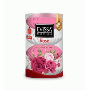 Мыло Evissa 4*110г Роза
