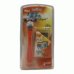Станок для бритья Max 3 лезвия + 3 сменные кассеты