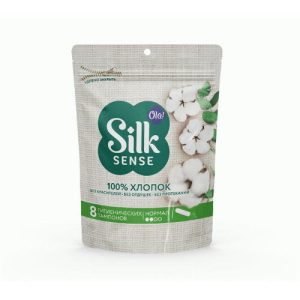 Тампоны OLA! Silk Sense Normal 8шт из органического хлопка