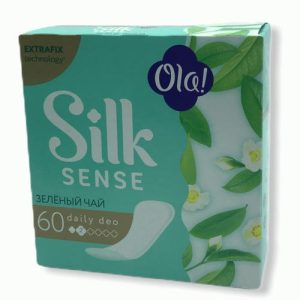 Прокладки ежедневные OLA! Silk Sense Daily Dео 60шт Зеленый чай