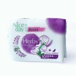 Прокладки Nice Day Basic Herbs 10шт 245мм дневные Алоэ Вера
