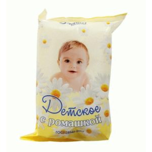 Мыло детское 135г с экстрактом ромашки