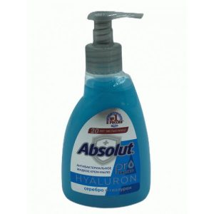 Жидкое мыло Absolut Pro 250мл серебро + гиалурон