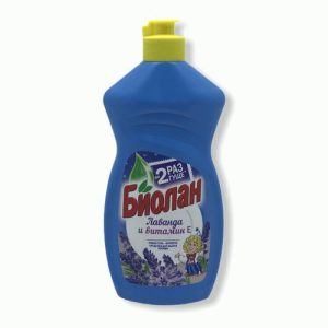 Средство для мытья посуды Биолан 450мл Лаванда и витамин Е