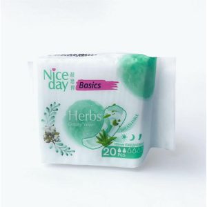 Прокладки ежедневные Nice Day Basic Herbs 20шт 155мм Алоэ Вера