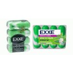 Крем-мыло Exxe 1+1 Оливковое масло/зеленый чай 4шт*90г зеленое