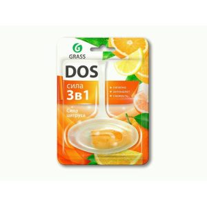 Чистящий блок для унитаза Grass DOS 3в 1 сила цитруса
