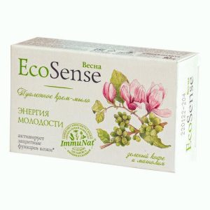 Мыло Весна Ecosense 90г зелёный кофе и магнолия