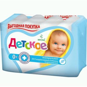 Мыло детское Весна 4*75г нейтральное