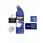 Чистящее средство для акриловых ванн Sanfor 750мл Лимонная свежесть