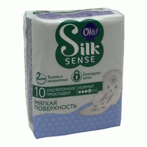 Прокладки OLA! Silk Sense Normal 10шт ультратонкие Мягкий шелк