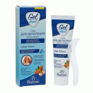Гель депилятор Floresan супер-эффект для жестких и коротких волос 20шт