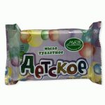 Мыло детское 200г ГОСТ в цветной упаковке