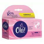 Тампоны OLA! Normal 16шт шелковистая поверхность