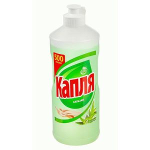 Средство для мытья посуды Капля 500мл бальзам с Алоэ-вера