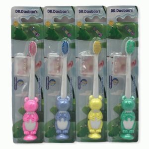 Зубная щетка детская с колпачком