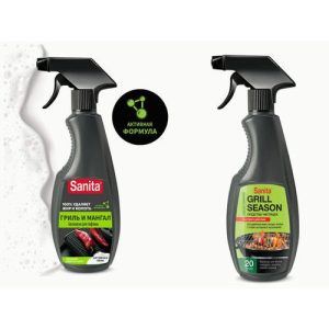 Чистящее средство для кухни Sanita 500мл Grill Season спрей
