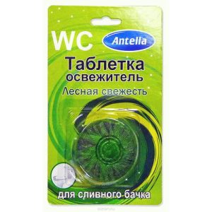 Чистящие таблетки для сливного бачка Антелла 40г Лесная свежесть