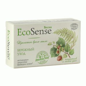 Мыло Весна Ecosense 90г папоротник и лесной орех