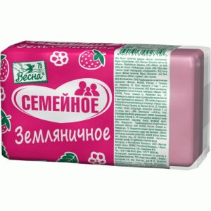 Мыло Весна Семейное 140г земляничное
