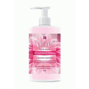 Жидкое крем-мыло Velvet 320мл с маслом орхидеи