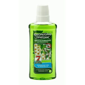 Ополаскиватель для полости рта Лаборатория природы 275мл цветки ромашки и березовые почки