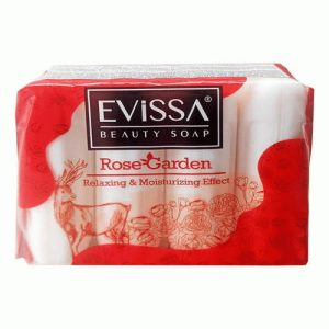 Мыло Evissa 4*70г Роза