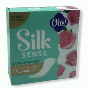 Прокладки ежедневные OLA! Silk Sense Daily Dео 60шт Бархатная роза