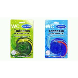 Чистящие таблетки для сливного бачка Антелла 40г Микс