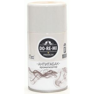 Освежитель воздуха До-ре-ми Премиум 250мл сменный блок Антитабак