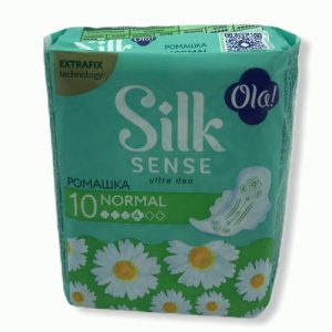 Прокладки OLA! Silk Sense Ultra Normal 10шт ультратонкие Ромашка