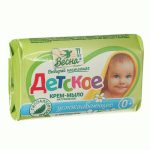 Мыло детское Весна 90г успокаивающее с экстрактом ромашки