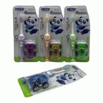 Зубная щетка детская с машинкой