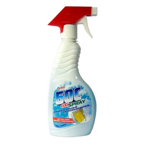 БОС-OXI SPRAY 500мл средство пятновыводящее универсальное