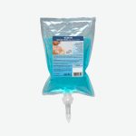 Расходники Кеман: Гель для душа 1000мл для тела и волос в картридже бирюзовый