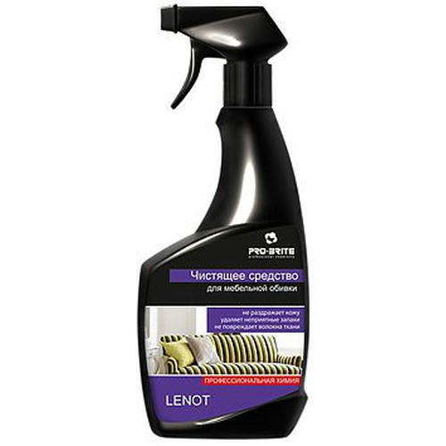 Pro-Brite: Ленот 500мл для чистки синтетической текстильной и кожаной обивки триггер
