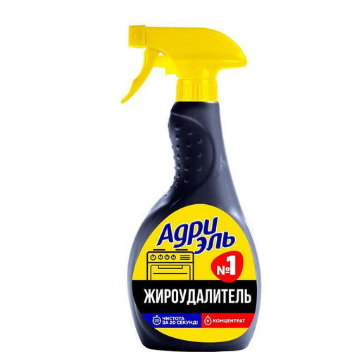 Чистящее средство: АДРИЭЛЬ 500мл СПРЕЙ жироудалитель конц