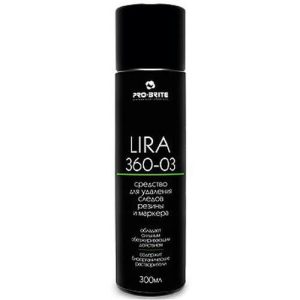 Pro-Brite: Лира 300мл аэрозоль для удаления следов резины и маркера