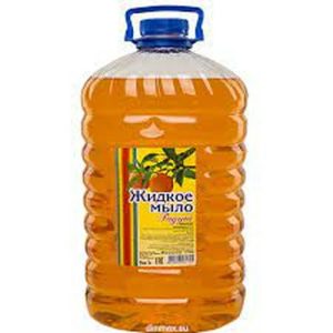 Мыло жидкое: РАДУГА 5л Апельсин