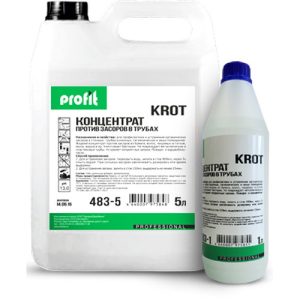 Pro-Brite: ПРОФИТ Крот 1л для удаления засоров концентрат