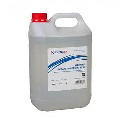 Химитек: Кухмастер-профи 12Ж 5л для ПММ низкопенное щелочное