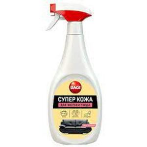 Чистящее средство: БАГИ СУПЕР КОЖА 400мл спрей для чистки кожаных изделий